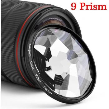 KnightX 9 Kameraobjektivfilter 52mm 58mm 67mm 77mm Prisma UV CPL ND