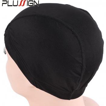 Ensemble de bonnets de perruque noirs, 5 pièces