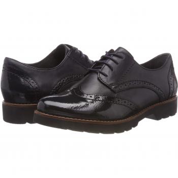 Jana 8-8-23702-21 805, Damen Brogues, Blau (Navy 805), 39 EU
