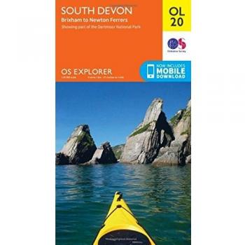 South Devon Brixham Newton Ferrers Ordnance Survey Explorer Map OL 20