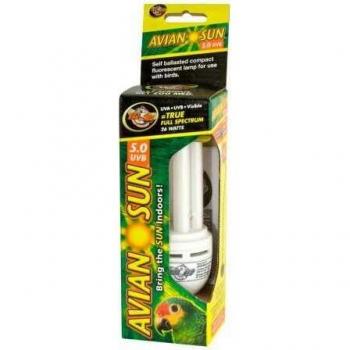 AvianSun 5.0 UVB – Luminaria Fluo Compatta 26W
