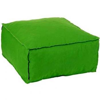 Pouf Vert Carré Poly J-Line