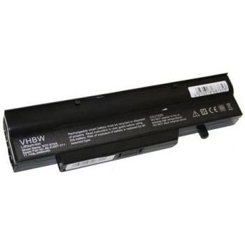 Batterie Li‑Ion 4400 mAh 11,1 V – Noir – Compatibilité Fujitsu‑Siemens MS2216/2228/2238