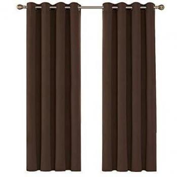 Layered Energy Efficient Thermal Ready Eyelet Blackout Curtains