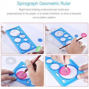 Plastic Spirograph Ruler for Learning