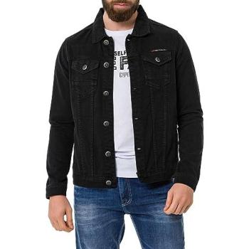 CIPO & BAXX Herrenjacke aus Baumwolle XL schwarz