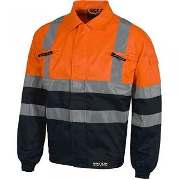 Chaqueta de Alta Visibilidad con Bandas Reflectantes