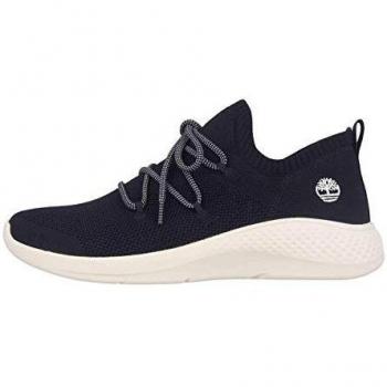 Timberland Herren Fly Roam Go Stohl Oxford – Navy Knit Sneaker, Übergröße 46, Blau