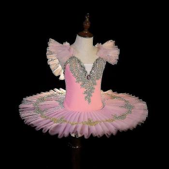 Conjunto de Bailarina “Cisnes” Rosa y Azul