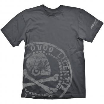 Camiseta Multicolor Uncharted 4 Moneda Pirata para Hombre, Gaya Entertainment