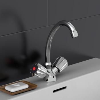 KIRCHHOFF SAVINO Robinet Lavabo Chrome