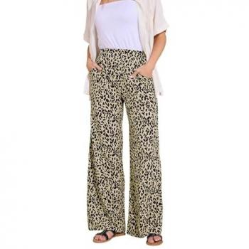 Pantalons Imprimé Animal Nature Long Tall Sally 44 L36