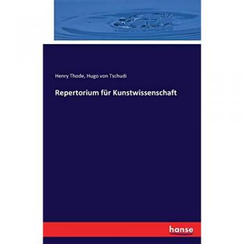 Repertorium für Kunstwissenschaft