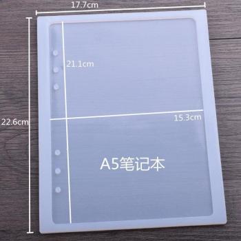 Moule en silicone pour artisanat cahier A5/A6/A7 miroir