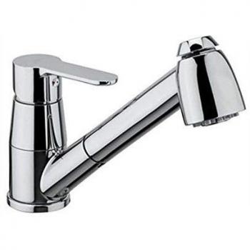 Grifo de lavabo con ducha extraíble