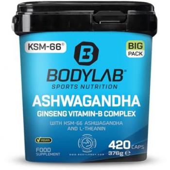 BIG PACK Stressfrei: Ashwagandha & Ginseng (420 Kapseln)