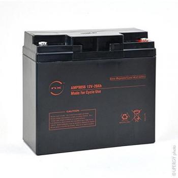 Batería plomo AGM NX 20-12 Cyclic 12V 20Ah