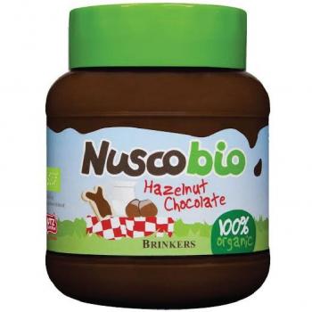 Nuscobio Crema de Chocolate con Avellanas 100% Orgánica 400g