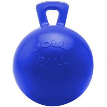 Tug-N-Toss Jolly Ball, Blue, X-Large, Horse Toy