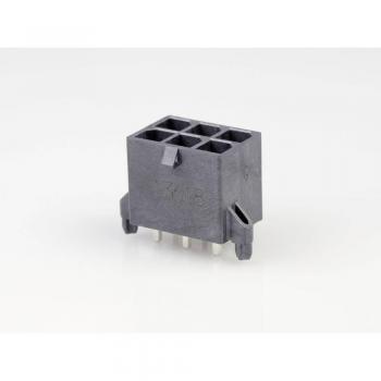 Molex 6-polige Stiftleiste Einbau 5.7 mm Rastermaß