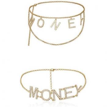 Borras y Brillo: Cadena para Mujer
