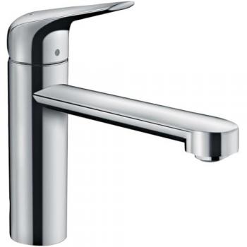 Hansgrohe Focus M42 Monocommandé Cuisine 120 cm – mitigeur à 1 jet, chrome
