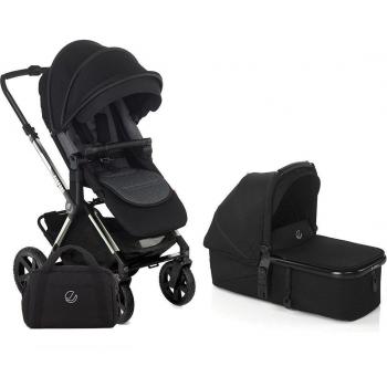 Jané Crosslight Pro in Silver Shadow with Micro Pro Bassinet
