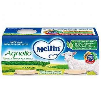 Mellin Omogenizzato Agnello 4x80g