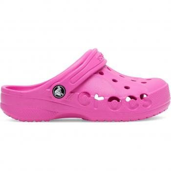 Crocs Mädchen Pantoletten BAYA CLOG 207013-6QQ in Rosa