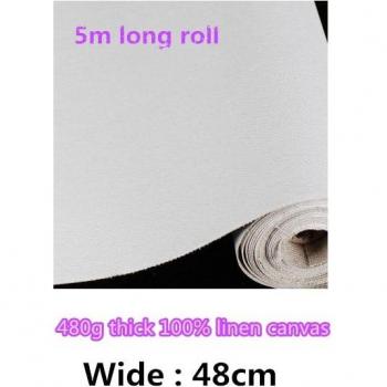 48cm Artist Painting Canvas Roll 48cm