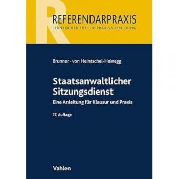 Staatsanwaltlicher Sitzungsdienst