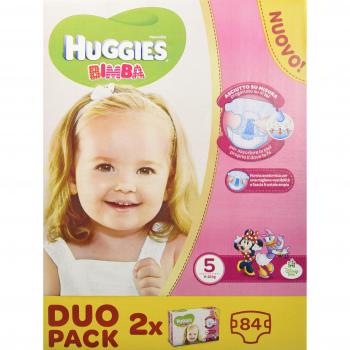 Huggies Pannolini Bimba, Taglia 5, 2x42 Pannolini