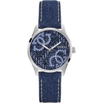 Guess G STITCH Reloj Mujer con Esfera de Circonitas