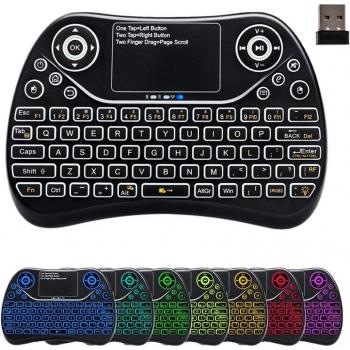 Clavier TV VIBOTON avec pavé tactile rechargeable