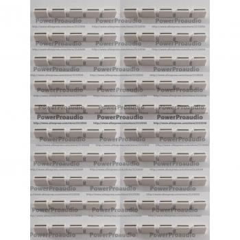 100 pcs Channel Fader Cap Knobs (White) for Models 56, 57, 61, 62, 64, 68