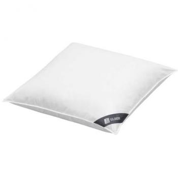 SPESSARTTRAUM Federkissen »Silber«, 30% Daunen, 70% Federn, 100% Baumwolle, 80x80 cm, allergikerfreundlich