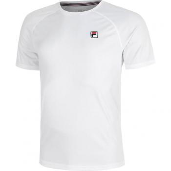 Hommes Fila Holger T‑shirt Couleur Neige
