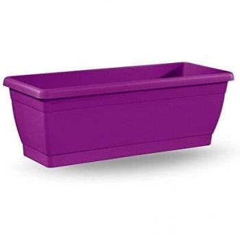 Vaso in ceramica Casetta Naxos 60 cm lilla