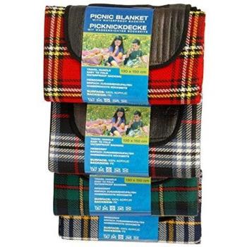 Kariertes Picknick‑Tuch 39845 – wasserabweisend