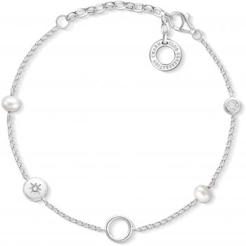 Thomas Sabo Pulsera Perla y Brillo