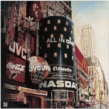 Holzdekor‑Panel Artopweb – bunter Effekt