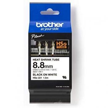 Brother HSe-221 Schrumpfschlauchkassette, Breite: 8,8 mm