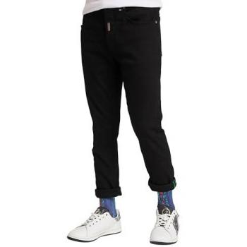 Carlo Colucci Curcio Bedruckte Socken Royalblau 39-42