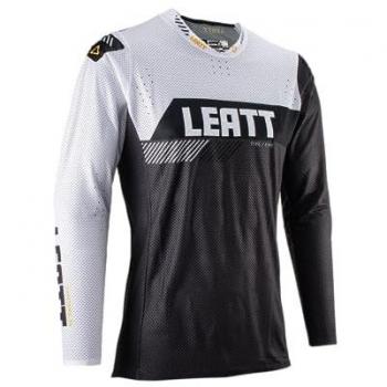 Leatt 5.5 Ultraweld Motocross Jersey Grau Weiß L Herren