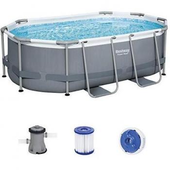 Piscina Fuori Terra Bestway Power Steel Ovale 3.05m x 2.00m x 84cm