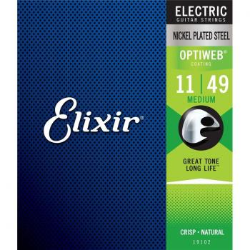 Cuerdas Recubiertas Elixir 19102 para Guitarra Eléctrica