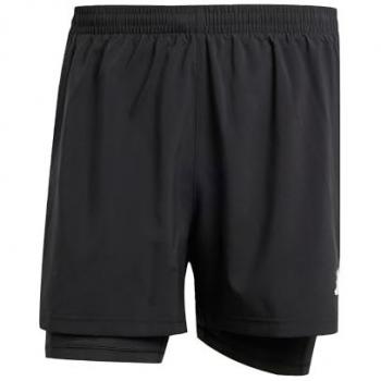 Own the Run ClimaCool 2‑en‑1 Pantalón Corto Adidas L Negro