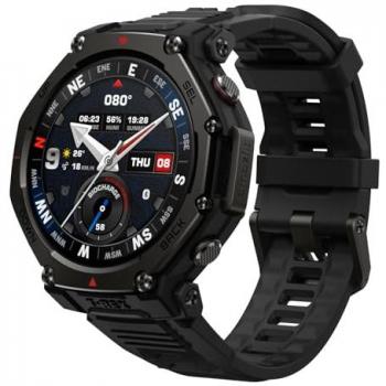Amazfit T‑Rex 3 Pro – Black Silicone Band
