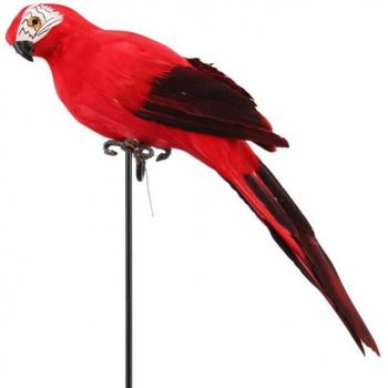 25cm Faux Parrot for Garden Decoration