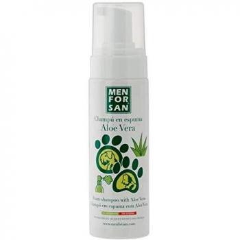 Menforsan Aloe Vera Foam Shampoo for Cats and Dogs